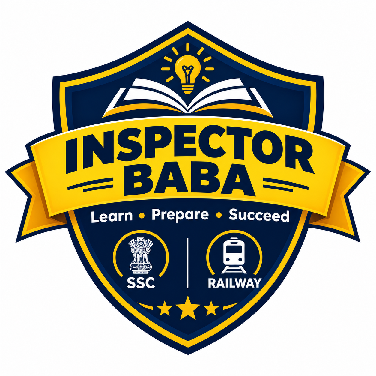 Inspector Baba logo - SSC and Railway exam preparation